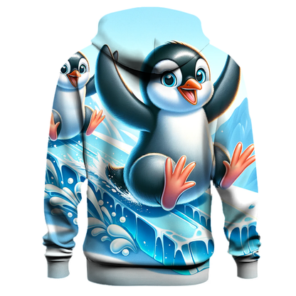 Playful Penguins Hoodie