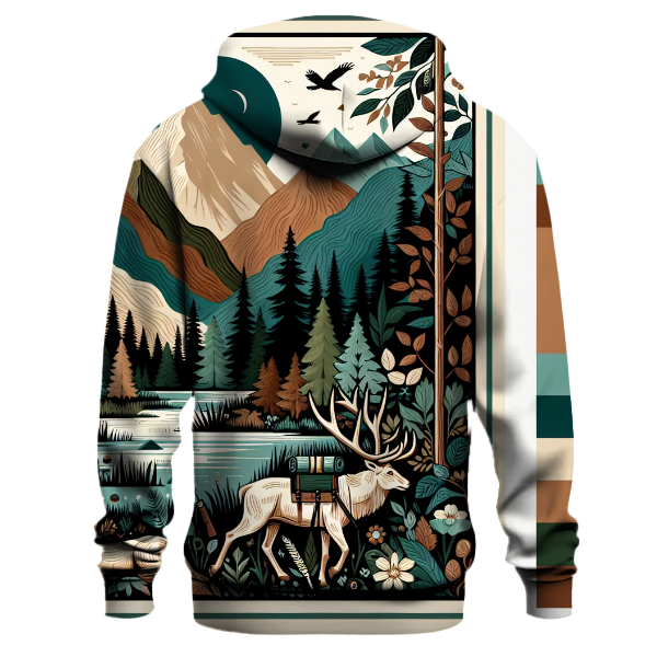 Retro Nature Explorer Hoodie