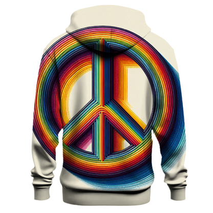 Classic Peace Sign Delight Hoodie Hoodie Designs