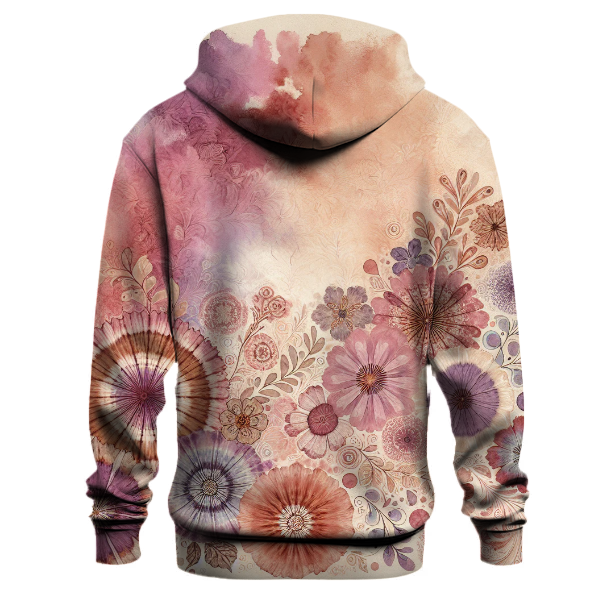 Floral Sunset Dreams Hoodie