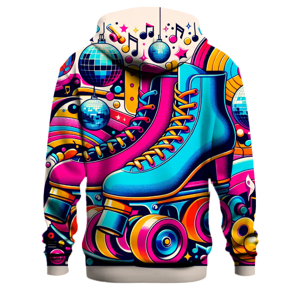 Vintage Roller Disco Dreams Hoodie