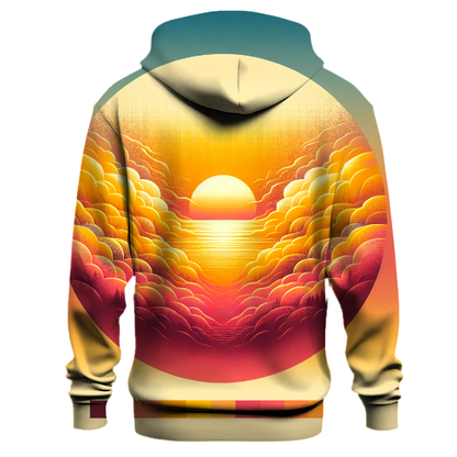 Summer Sunset Burst Hoodie