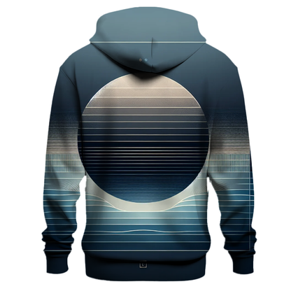 Steel Blue Gradient Hoodie