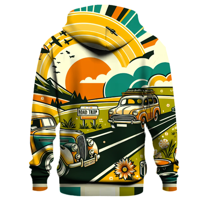 Vintage Summer Road Trip Hoodie