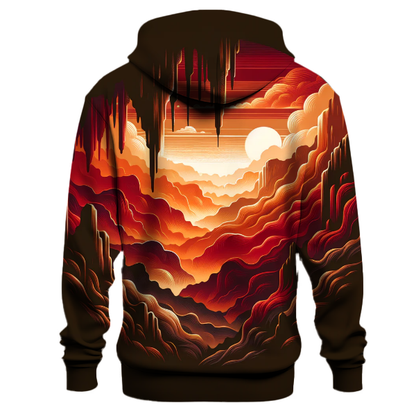 Canyon Sunset Gradient Hoodie