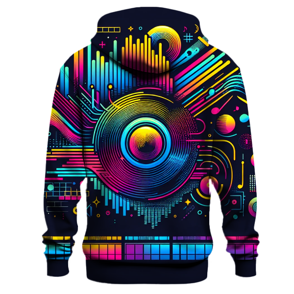 Techno Wave Connection Hoodie