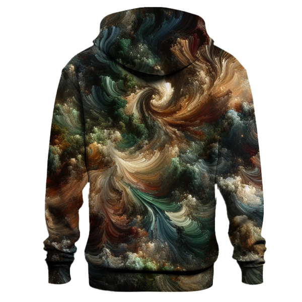 Enchanted Forest Tie-dye Design Hoodie