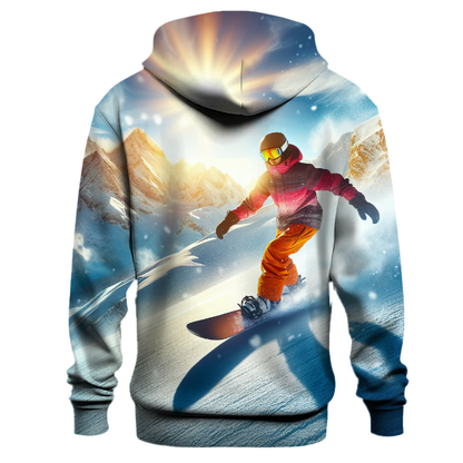 Snowboarding Slopes Hoodie