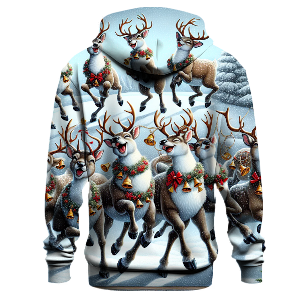 Festive Reindeer Dance Hoodie