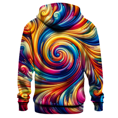 Spiral Wave Hoodie