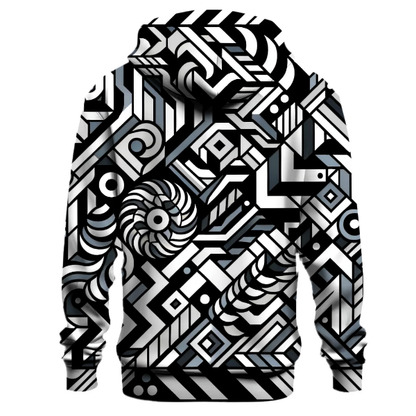 Abstract Geometric Illusions Hoodie