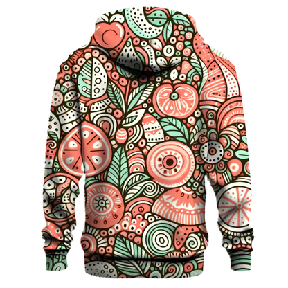 Groovy Doodle Delight Hoodie