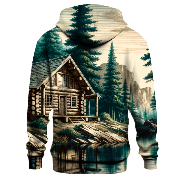 Rustic Cabin Retreat Hoodie