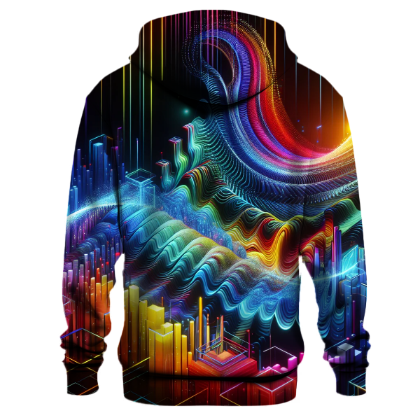 Retro Wave Symphony Hoodie