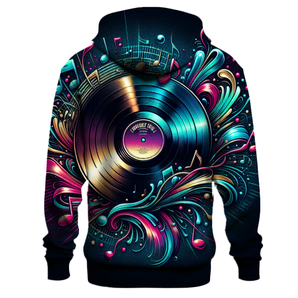 Vinyl Record Memories Hoodie Custom Hoodies