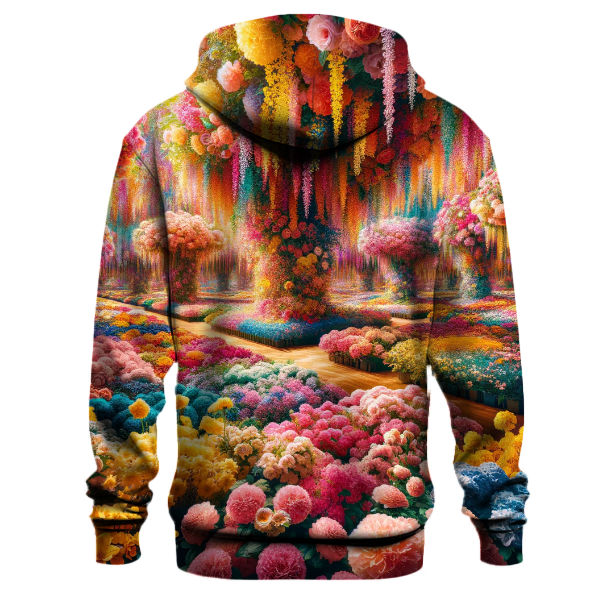 Floral Fantasy Burst Hoodie