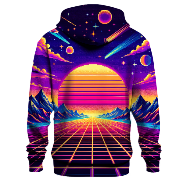 Digital Landscape Dreamscape Hoodie Premium Hoodies