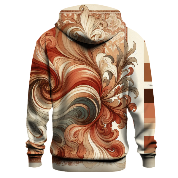 Rustic Charm Tie-dye Design Hoodie