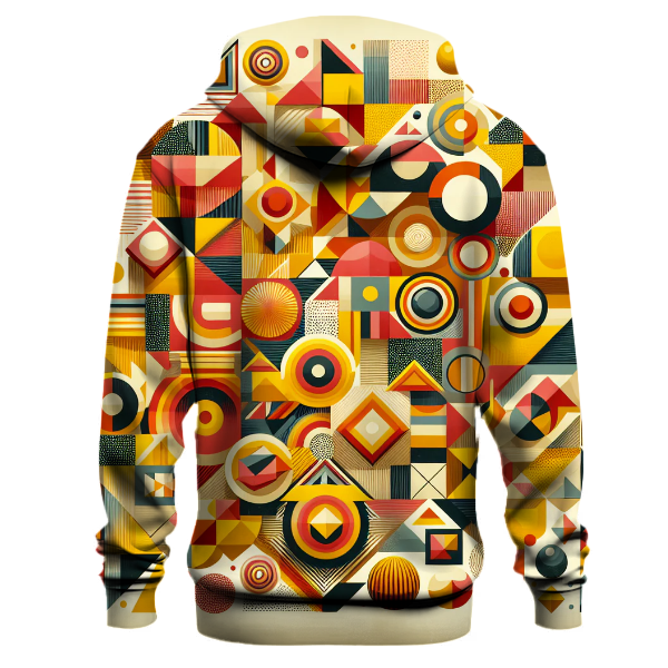 Sunshine Geometric Patterns Hoodie Hoodie Designs