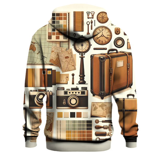 Vintage Boho Travel Hoodie