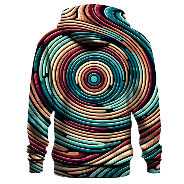 Rhythmic Ripple Symphony Hoodie Custom Hoodies