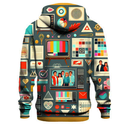 Classic 80s TV Shows Hoodie