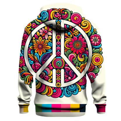 Groovy Peace Sign Hoodie