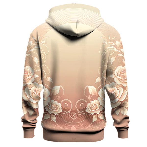 Vintage Rose Gradient Hoodie