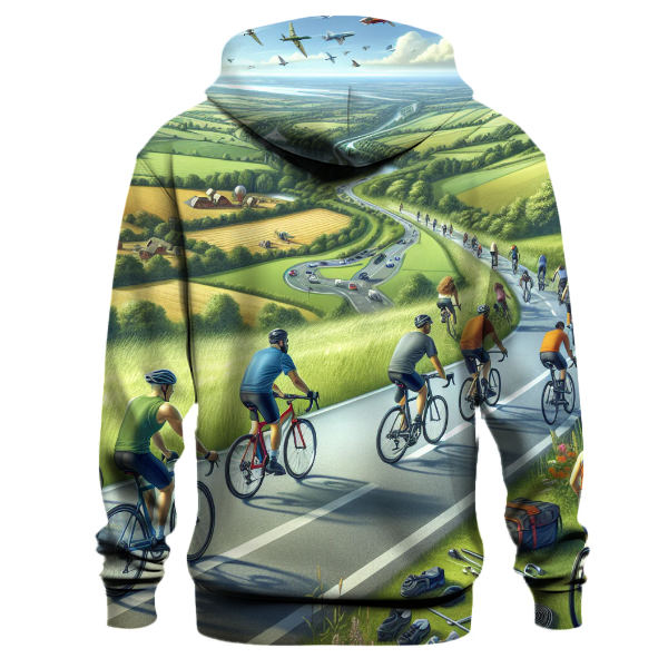 Adventure Cyclist Hoodie Custom Hoodies