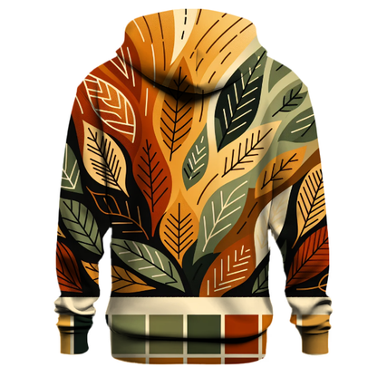 Rustic Autumn Blaze Hoodie