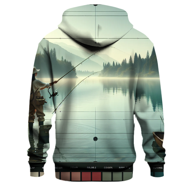 Fishing Tranquility Hoodie Hoodies Fashion