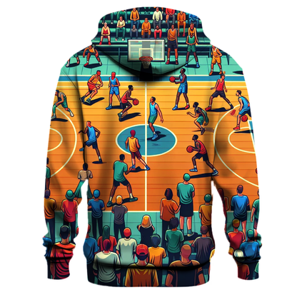 Basketball Game Day Excitement Hoodie