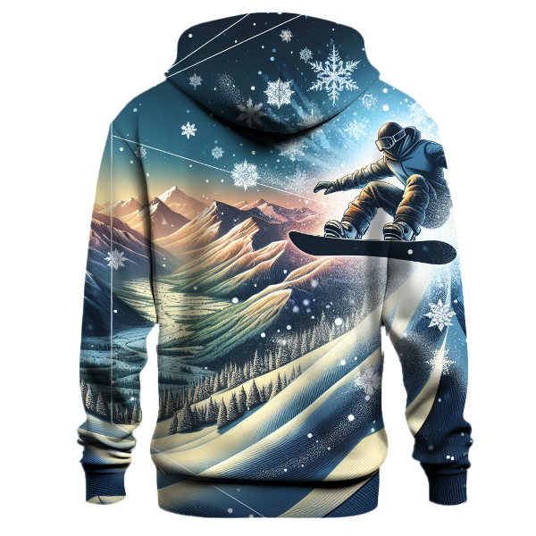 Snowboarding Thrills Hoodie