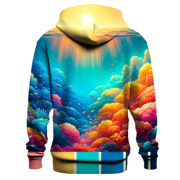 Coral Reef Gradient Hoodie