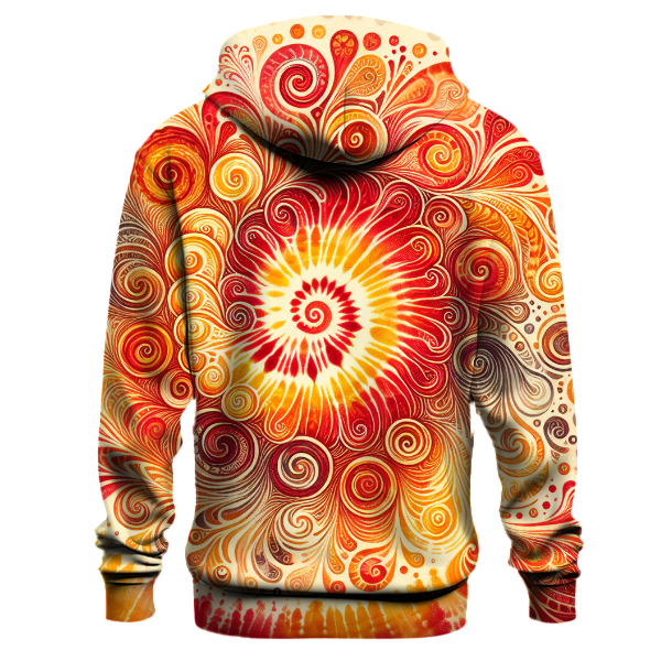 Blazing Sunset Hues Hoodie