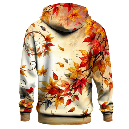 Dancing Leaves of Autumn Hoodie