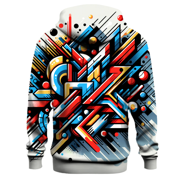 Urban Graffiti Burst Hoodie