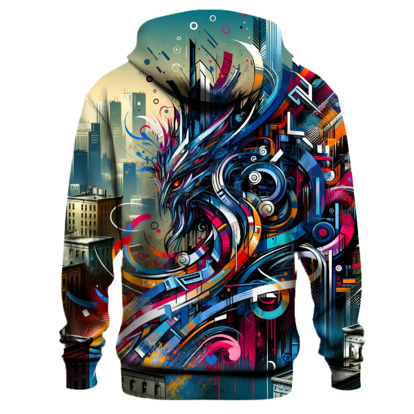 Urban Graffiti Explosion Hoodie