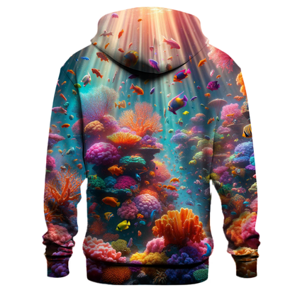 Oceanic Coral Fantasy Hoodie