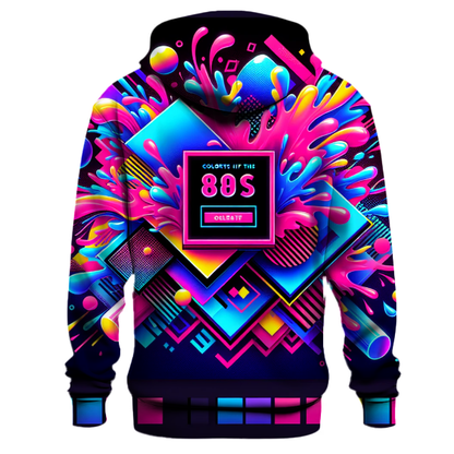 Electric Color Splash Hoodie