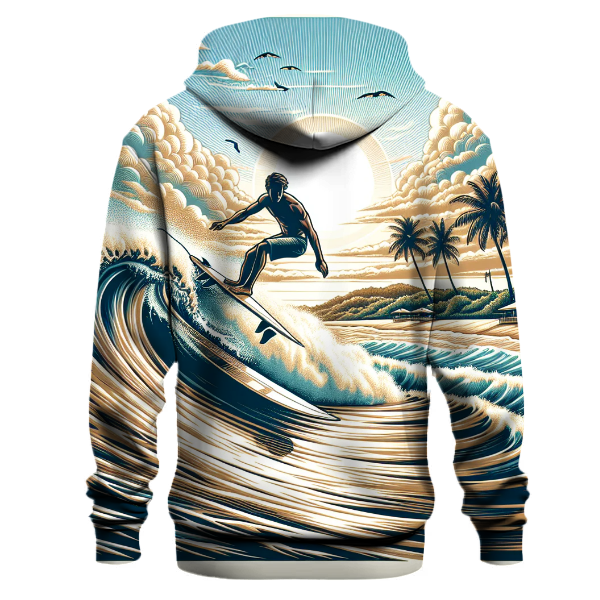 Surfing - Ocean's Wave Hoodie