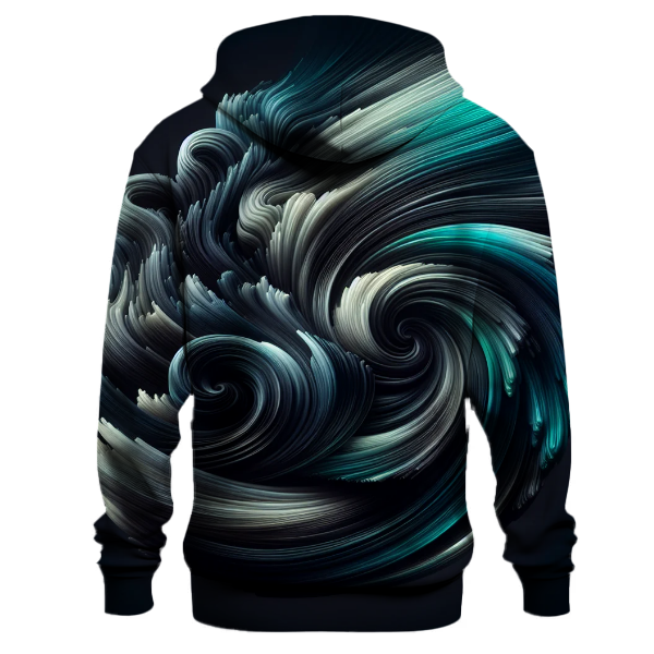 Stormy Nightscape Design Hoodie