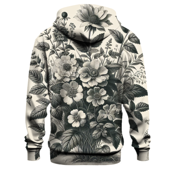 Vintage Botanical Harmony Hoodie