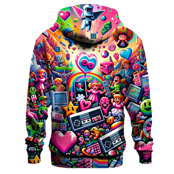 Retro Gaming Vibes Hoodie