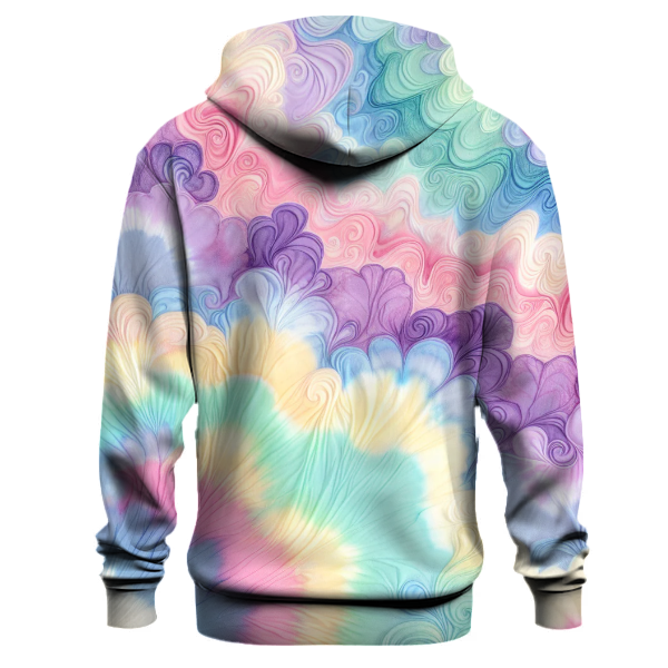 Pastel Rainbow Wave Hoodie