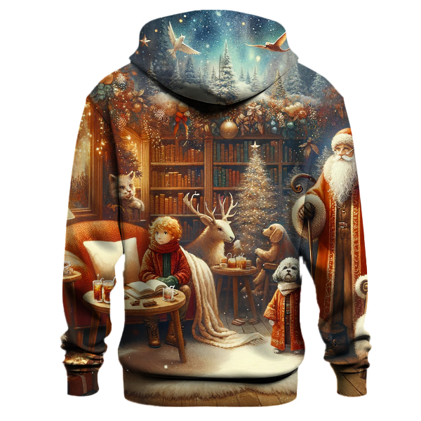 Cozy Christmas Storybook Land Hoodie