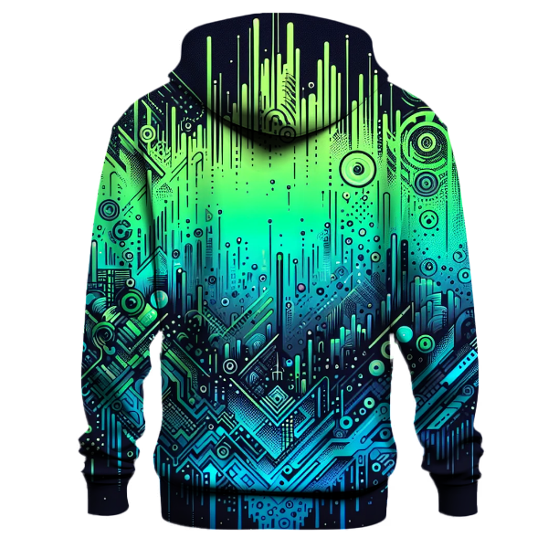 Urban Graffiti Gradient Hoodie