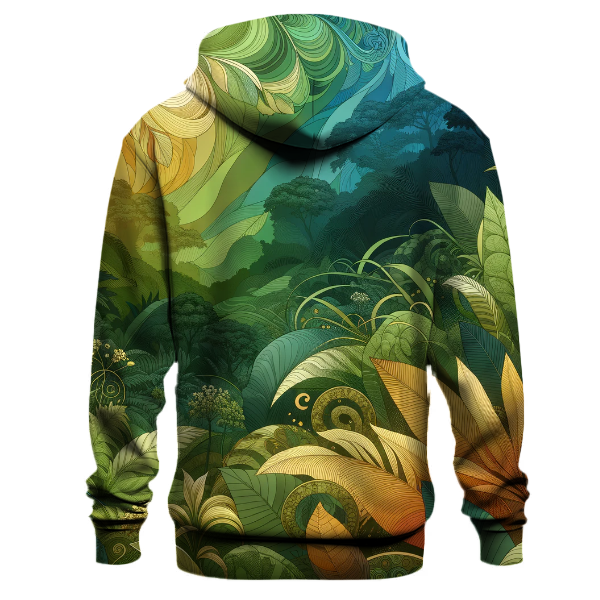 Lush Jungle Gradient Hoodie