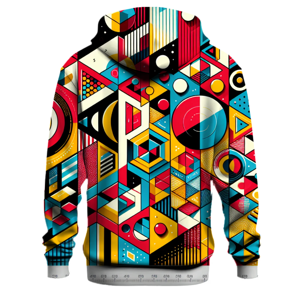 Vibrant Geometric Fusion Hoodie