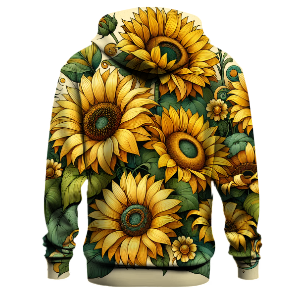 Bohemian Sunflower Dreams Hoodie